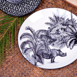 Lot de 6 assiettes à dessert, SAVANA