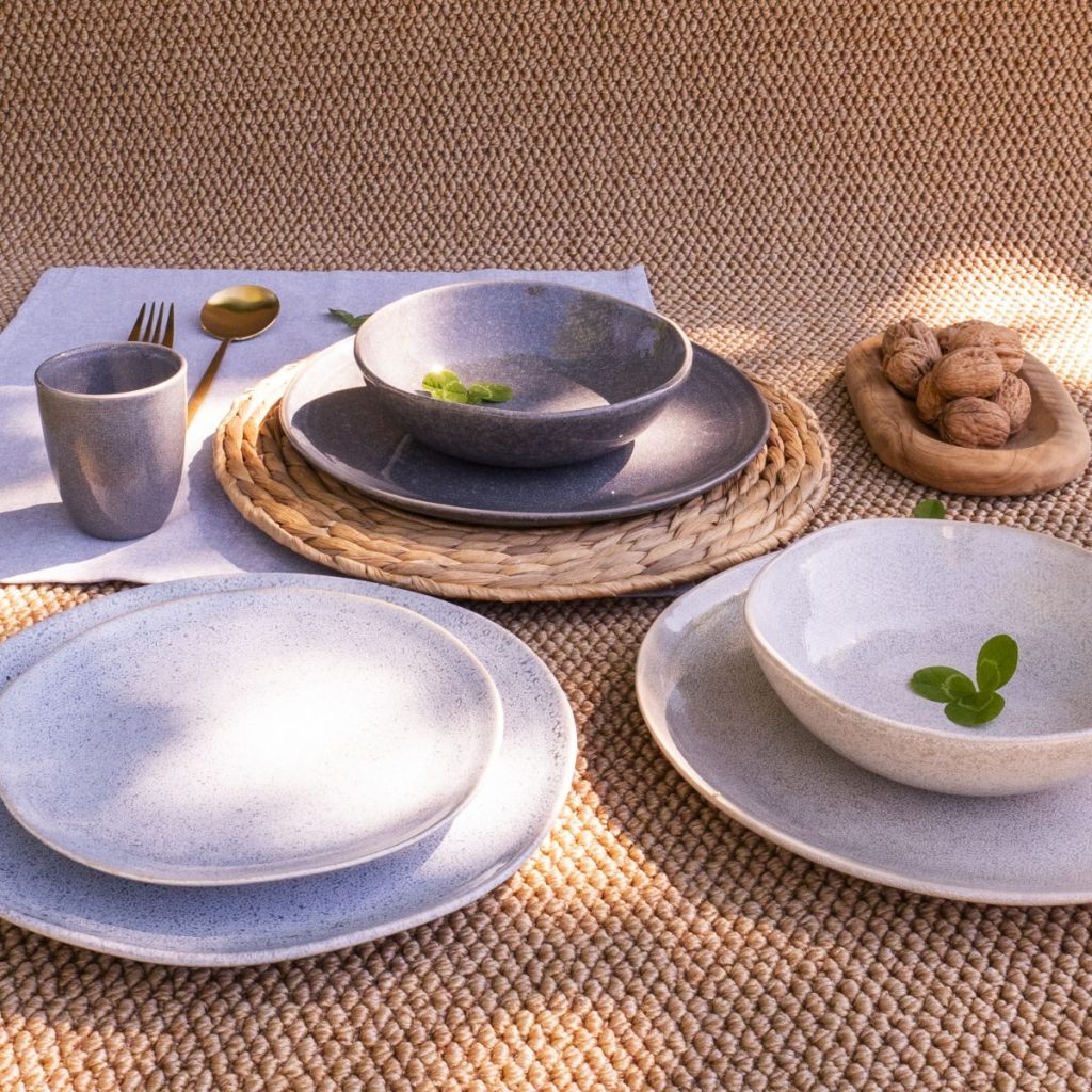 Lot de 6 assiettes à dessert, ZAO