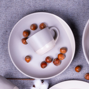 Lot de 6 assiettes creuses, TERRE DE SIENNE