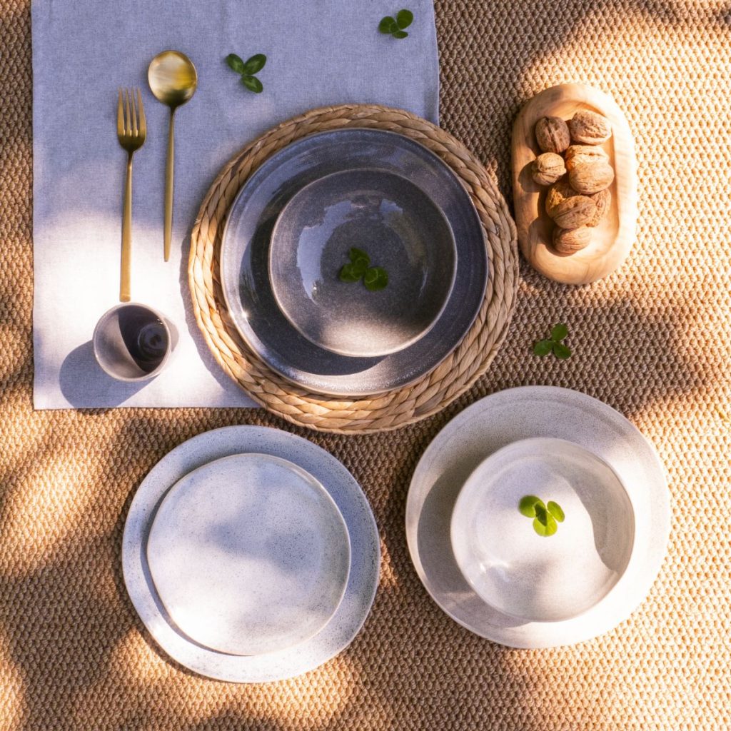 Lot de 6 assiettes creuses, ZAO