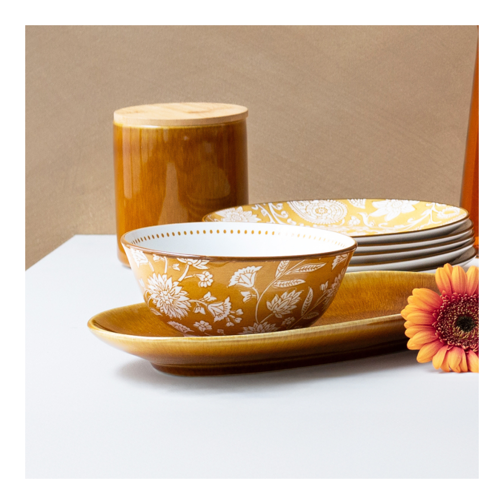 Lot de 6 bols médiums, AMBRE