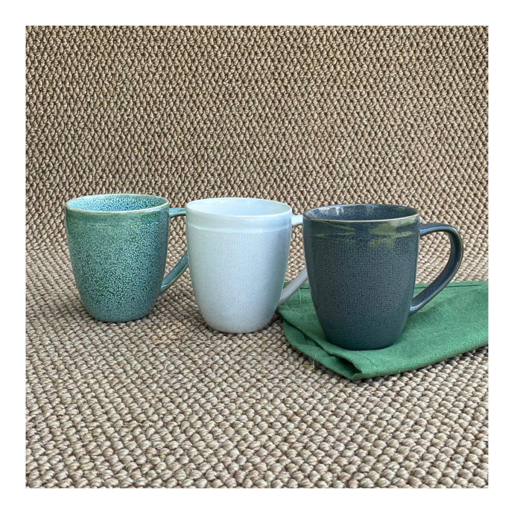 Lot de 6 mugs, MILA