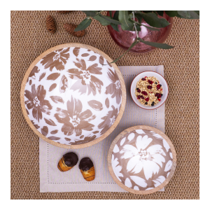 Set de 2 saladiers + couverts, HANAE