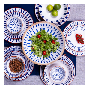 Set de 2 saladiers + couverts, SANTORIN