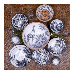 Set de 2 saladiers & couverts, SAVANA